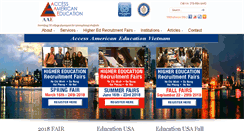 Desktop Screenshot of aaeducationusa.com